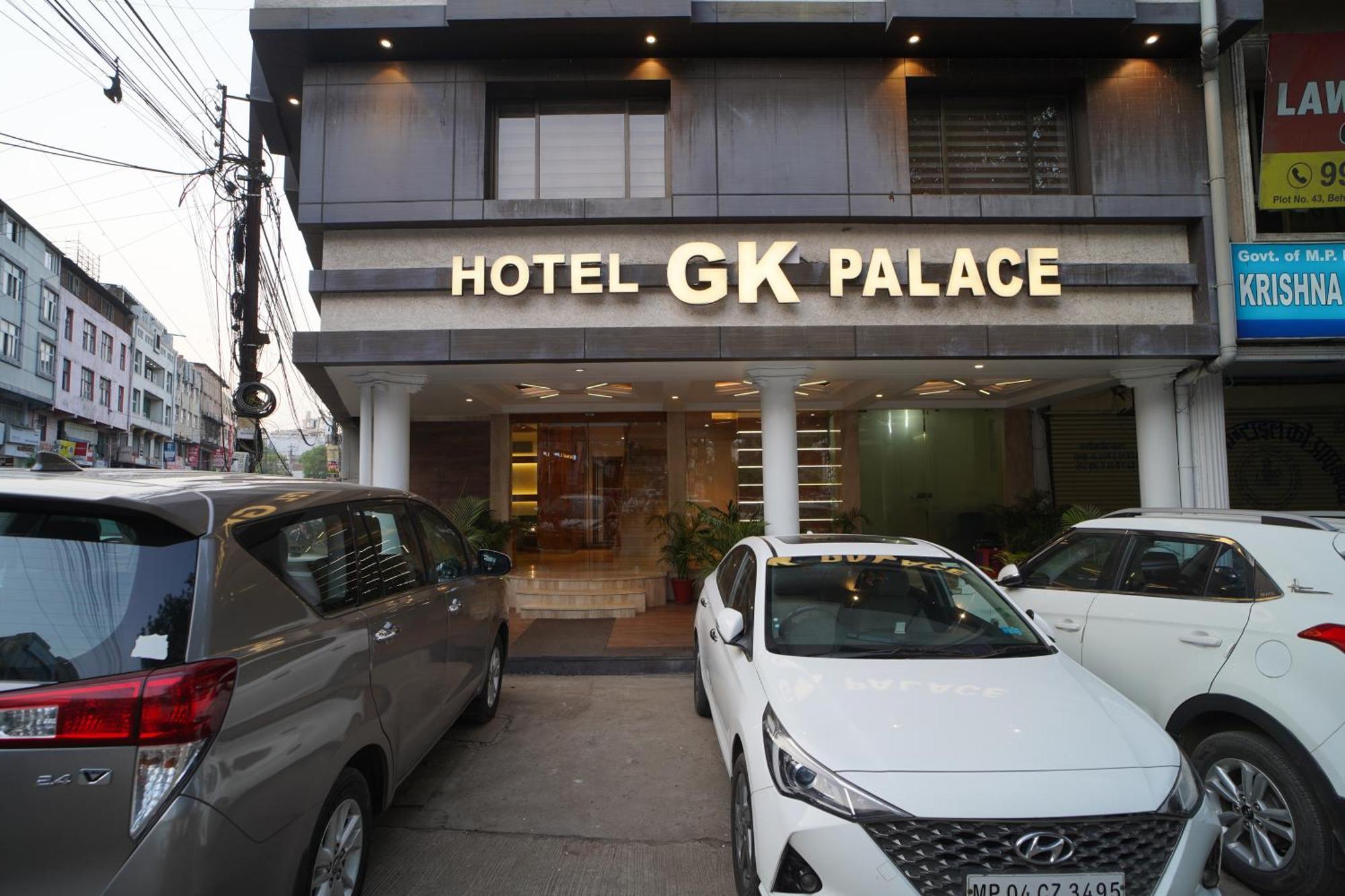 Hotel Gk Palace Bhopal Exterior foto