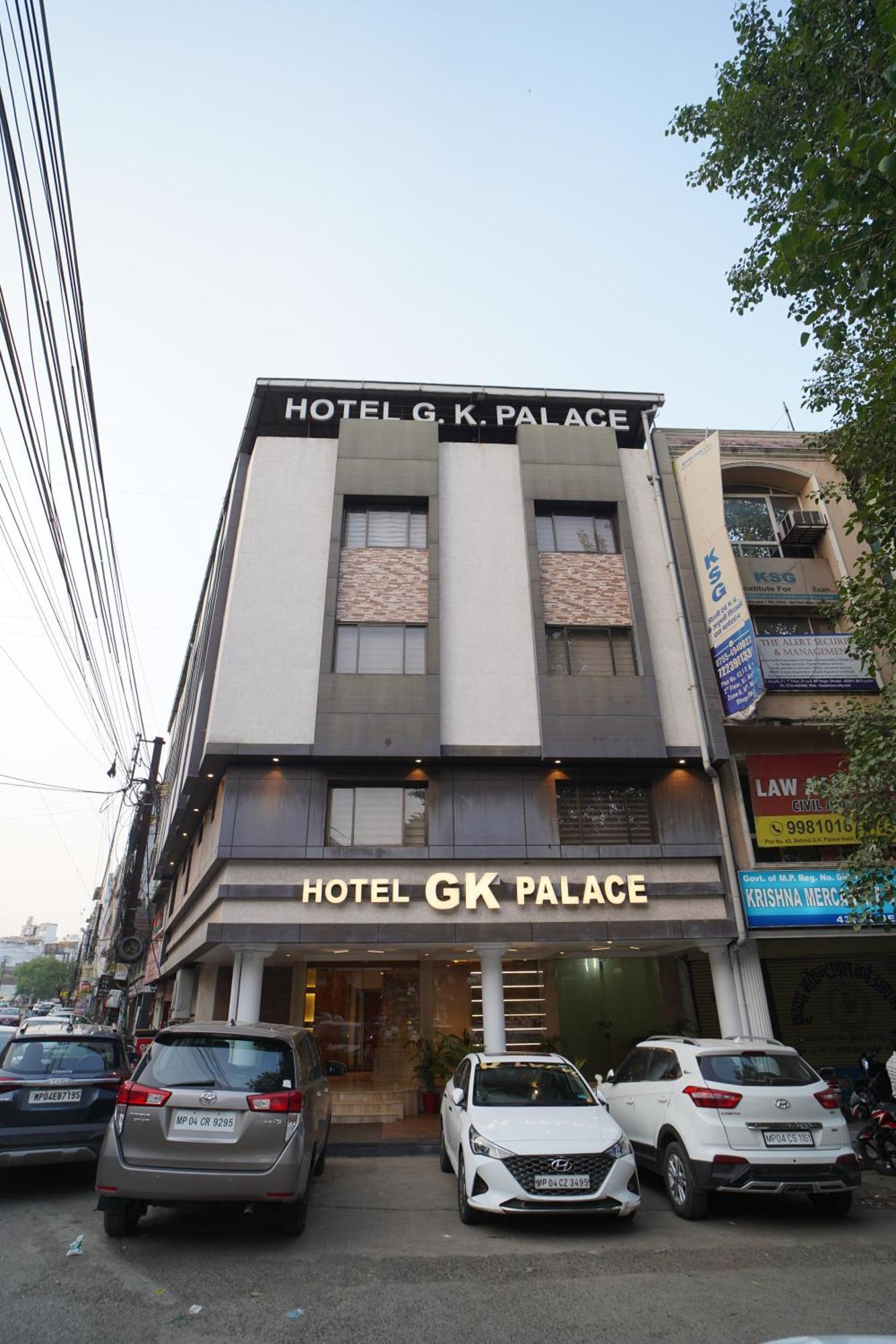 Hotel Gk Palace Bhopal Exterior foto